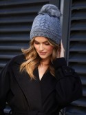 Dark gray winter hat C10 - Online store - Boutique